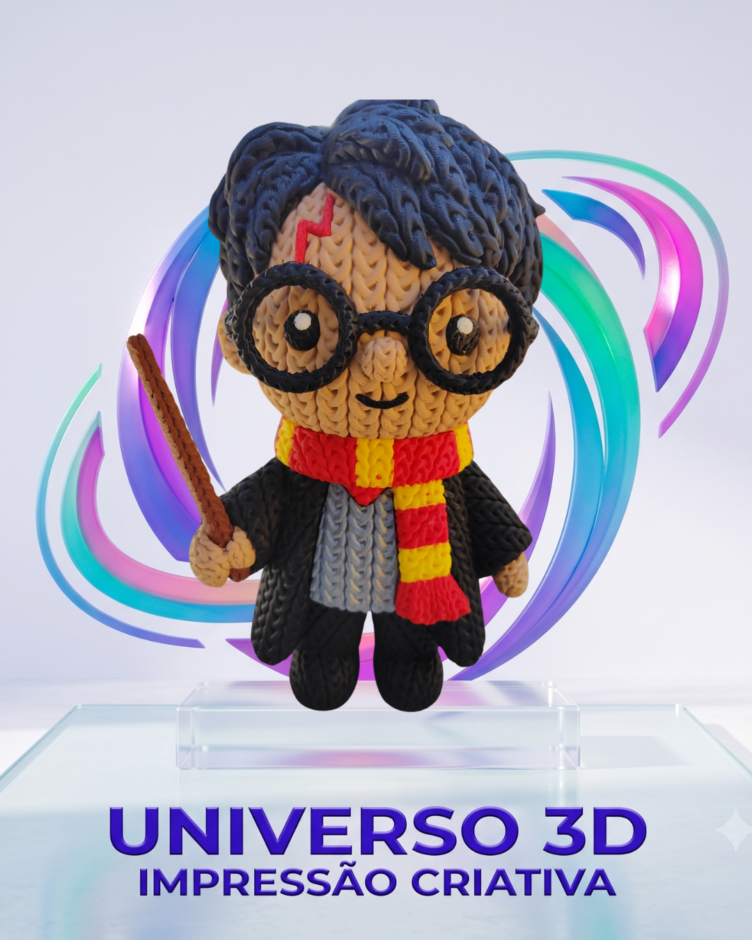 Harry Potter estilo crochê